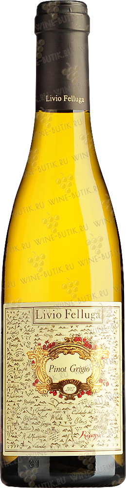 Вино Livio Felluga Pinot Grigio Collio Orientali del Friuli 2013 0.375L