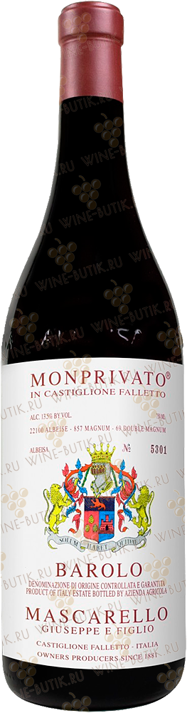 Вино Giuseppe Mascarello e Figlio Barolo Monprivato 2012 Mascarello