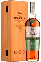 The Macallan Fine Oak 25 Years Old wooden box
