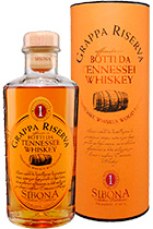 Sibona Grappa Riserva Tennessee Whiskey Wood Finish gift tube 0.5L