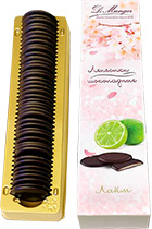 D. Munger Chocolate Petals with Lime 100 gr
